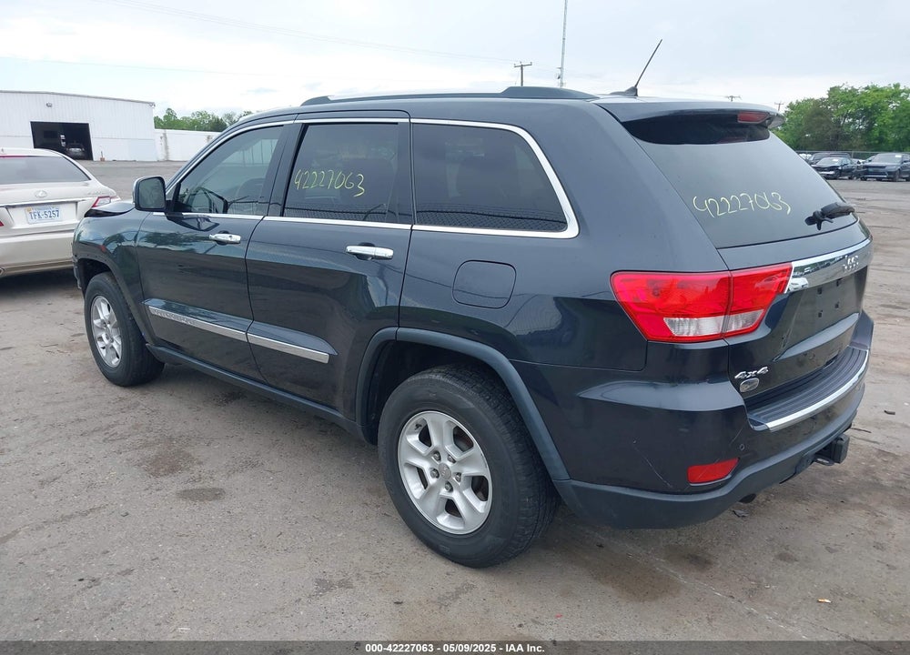 2013 JEEP GRAND CHEROKEE OVERLAND VIN: 1C4RJFCT1DC606344