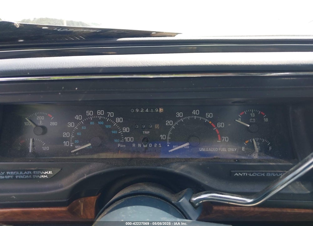 1992 BUICK PARK AVENUE VIN: 1G4CW53L6N1610450