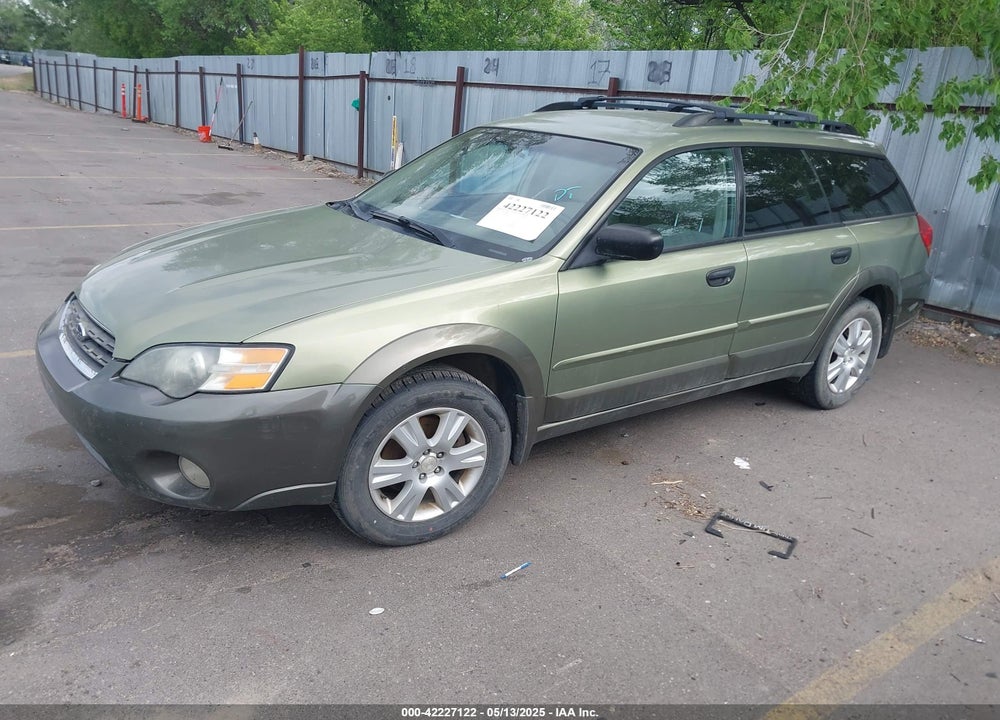 2005 SUBARU OUTBACK 2.5I VIN: 4S4BP61C257304280
