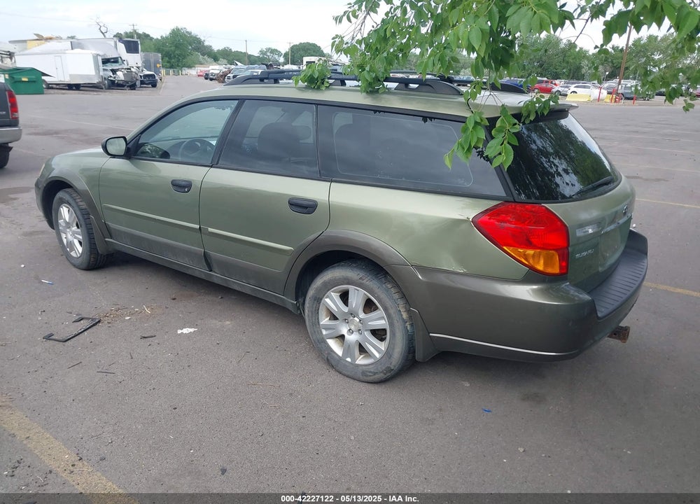 2005 SUBARU OUTBACK 2.5I VIN: 4S4BP61C257304280