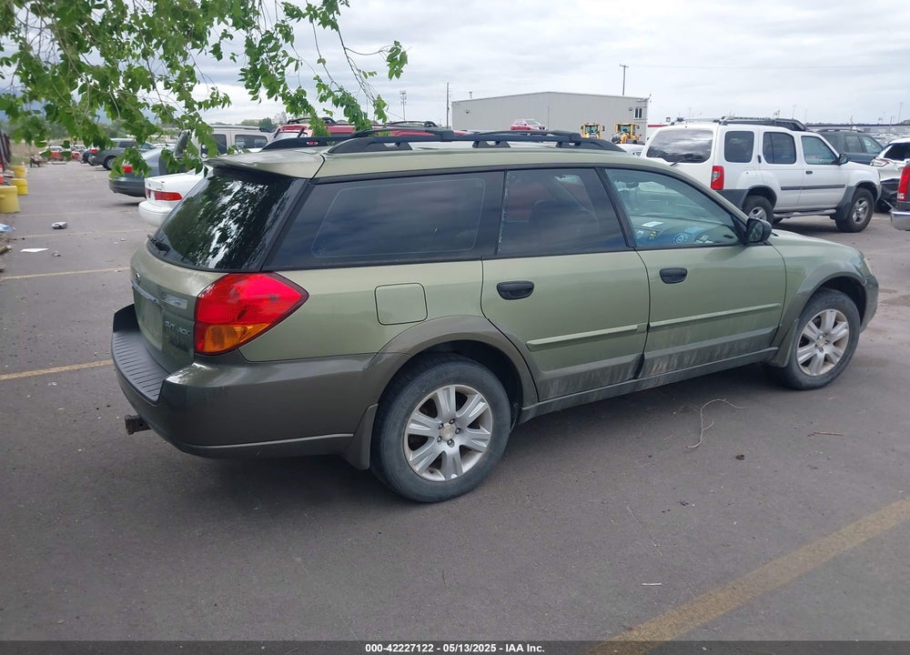 2005 SUBARU OUTBACK 2.5I VIN: 4S4BP61C257304280