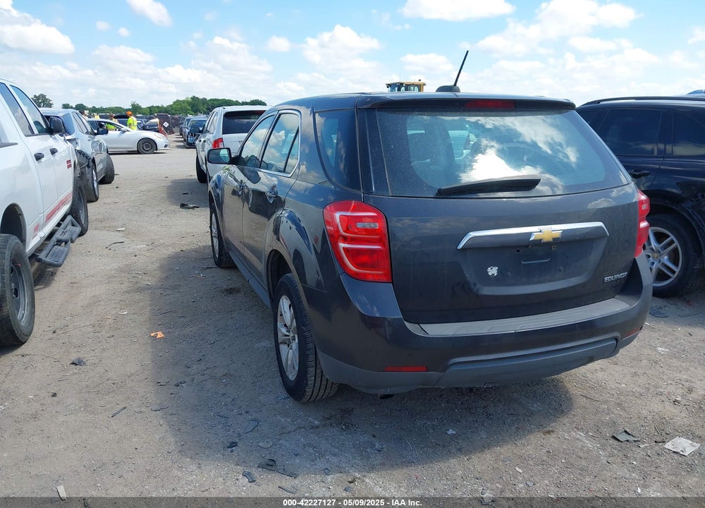 2016 CHEVROLET EQUINOX LS VIN: 1GNALBEK0GZ105099