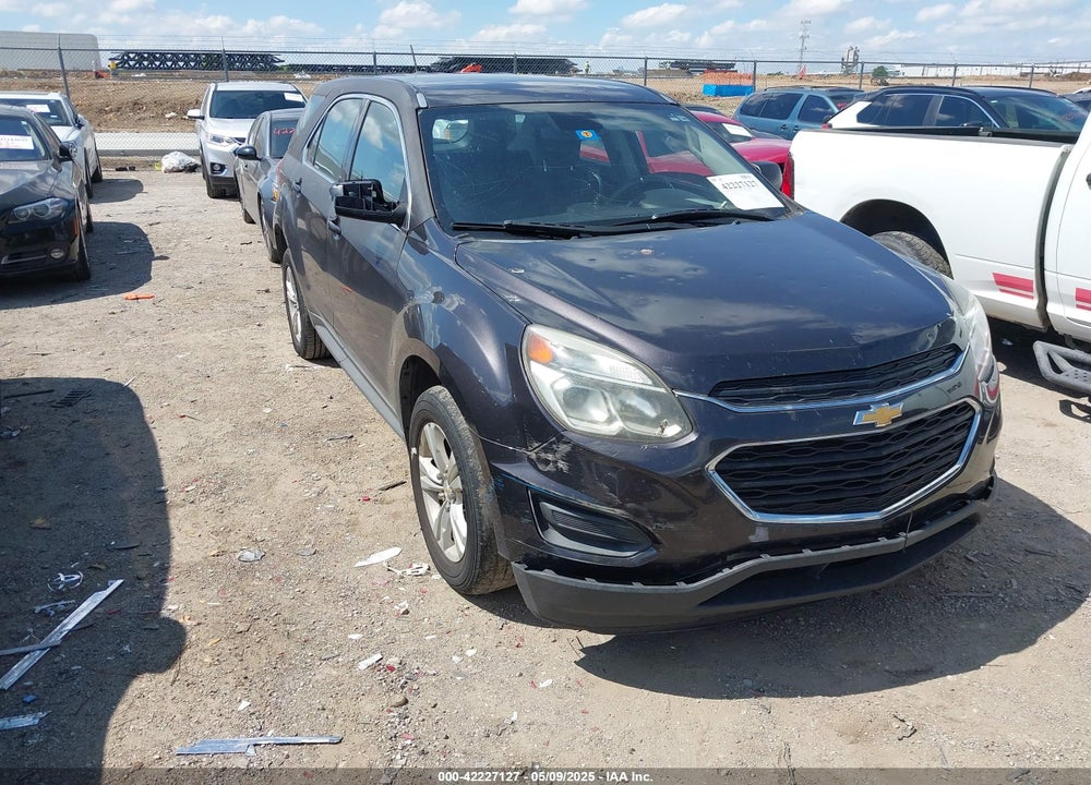 2016 CHEVROLET EQUINOX LS VIN: 1GNALBEK0GZ105099