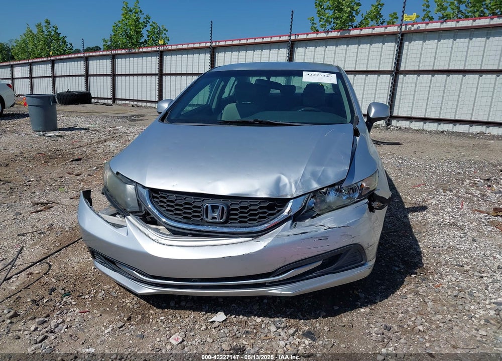 2013 HONDA CIVIC LX VIN: 2HGFB2F5XDH503458