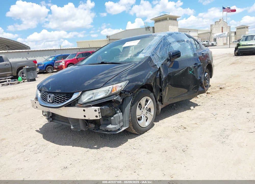 2015 HONDA CIVIC VIN: 2HGFB2F4XFH059038