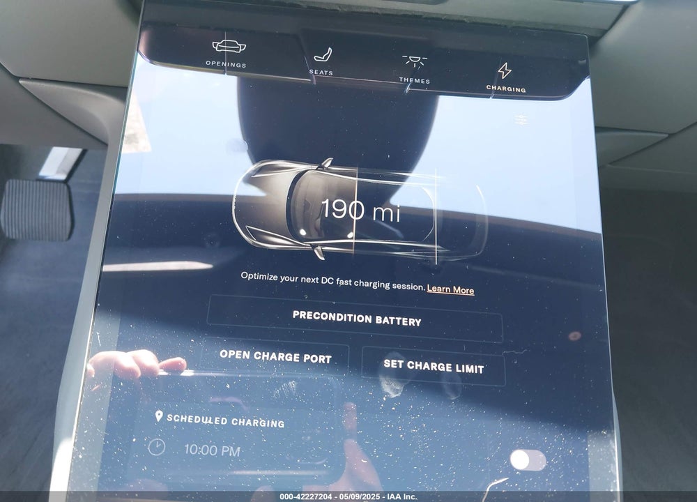 2023 LUCID AIR PURE VIN: 50EA1PFA7PA005979