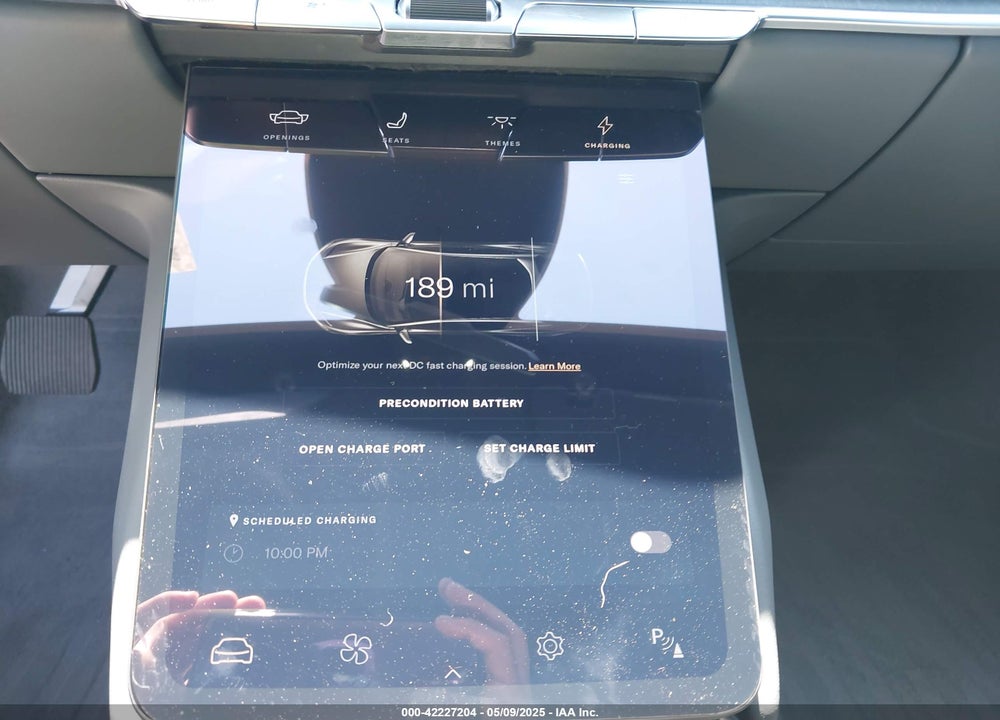 2023 LUCID AIR PURE VIN: 50EA1PFA7PA005979