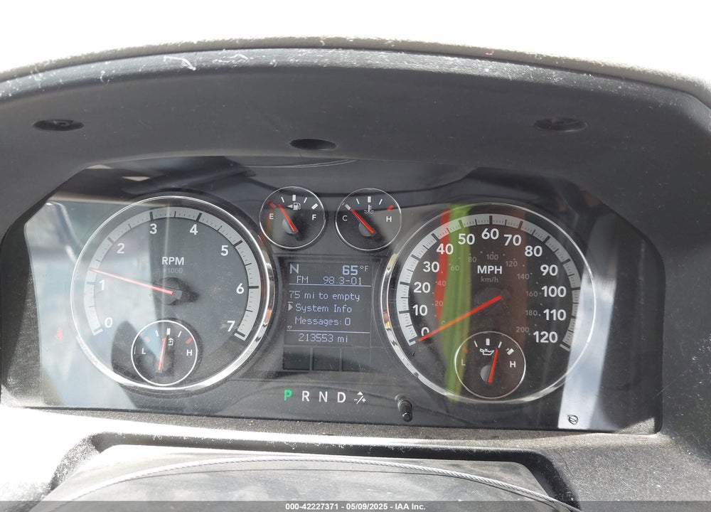 2009 DODGE RAM 1500 SLT/SPORT/TRX VIN: 1D3HB13TX9S733173