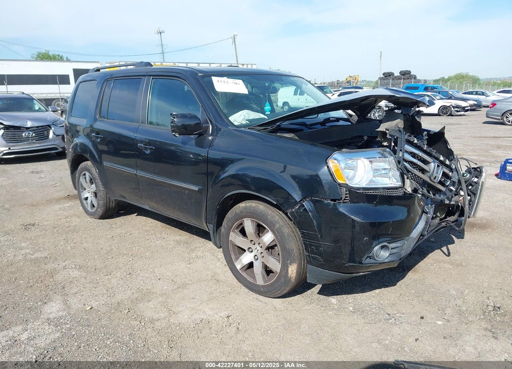2014 HONDA PILOT TOURING VIN: 5FNYF4H93EB032767