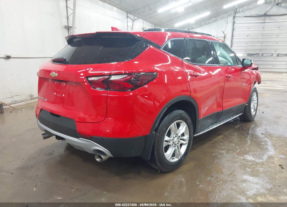 2022 CHEVROLET BLAZER VIN: 3GNKBJR44NS204676