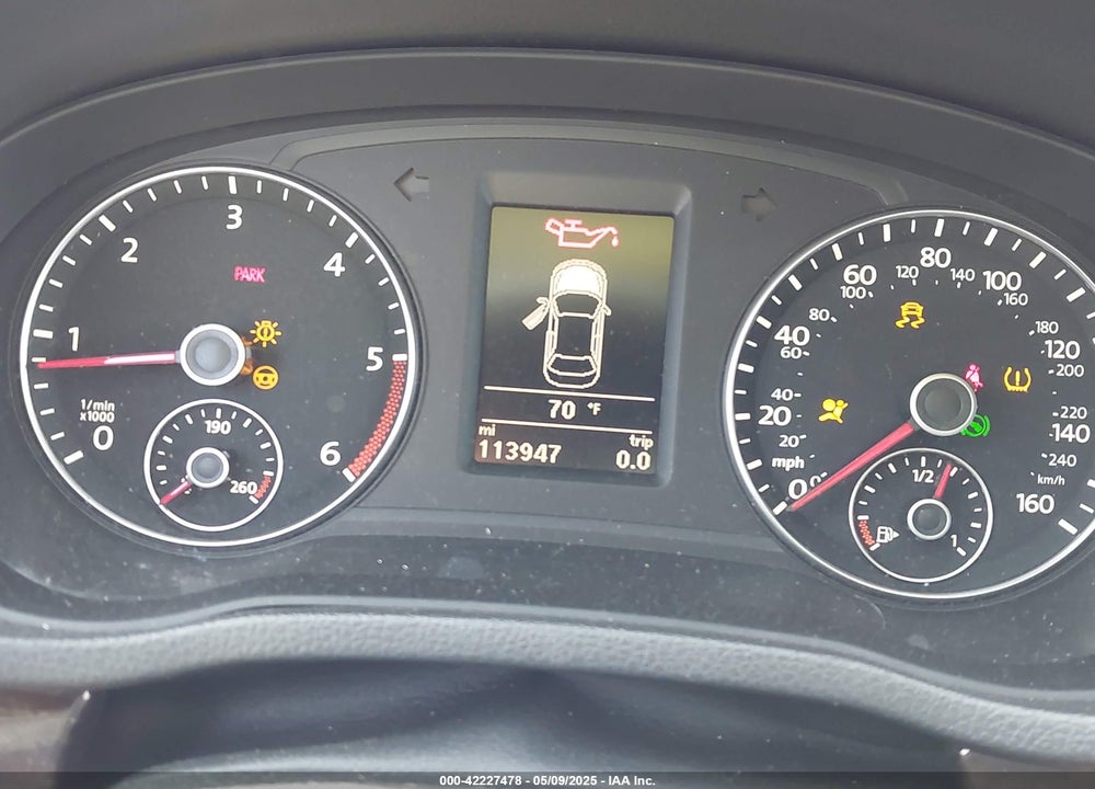 2015 VOLKSWAGEN PASSAT VIN: 1VWCV7A36FC070459