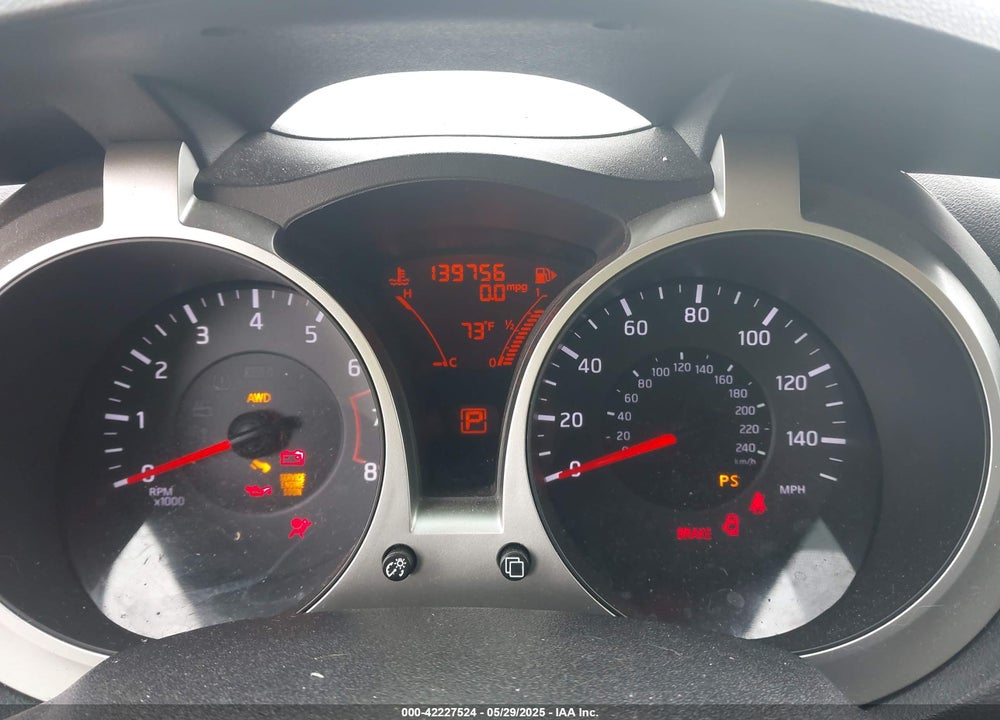 2013 NISSAN JUKE SL VIN: JN8AF5MV4DT231188