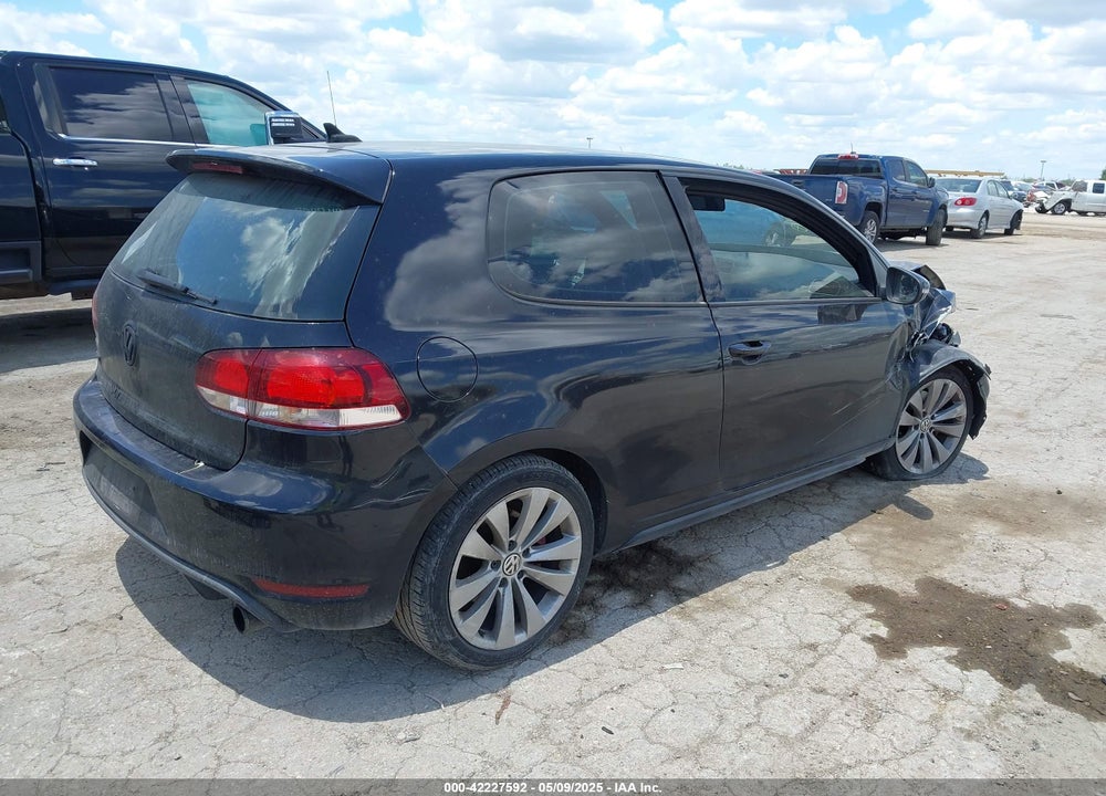 2010 VOLKSWAGEN GTI VIN: WVWFD7AJ6AW278186