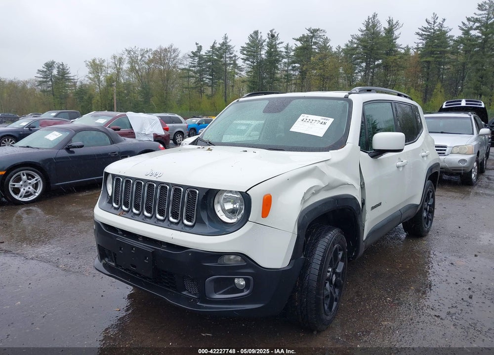 2015 JEEP RENEGADE LATITUDE VIN: ZACCJBBT6FPB37296