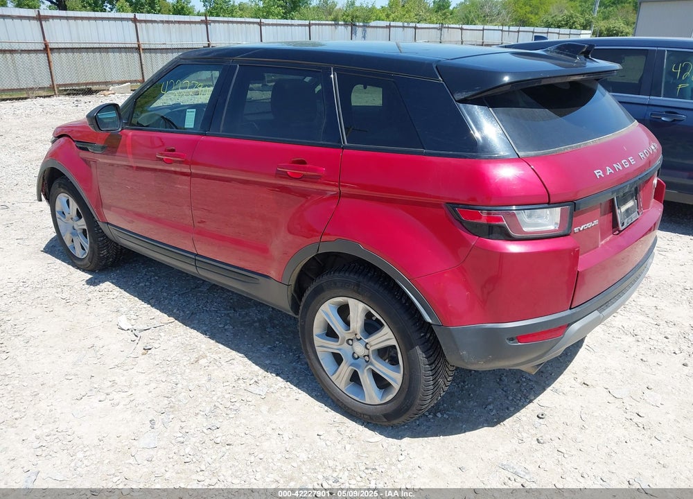 2018 LAND ROVER RANGE ROVER EVOQUE VIN: SALVP2RXXJH298016