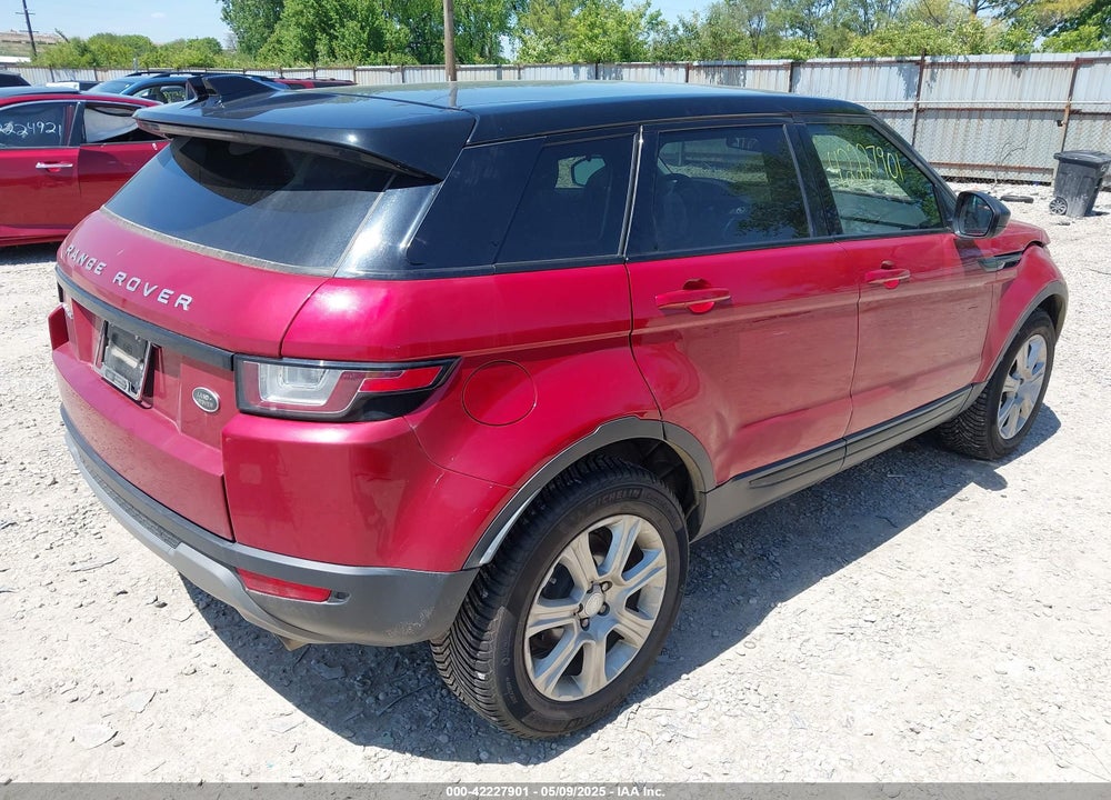 2018 LAND ROVER RANGE ROVER EVOQUE VIN: SALVP2RXXJH298016