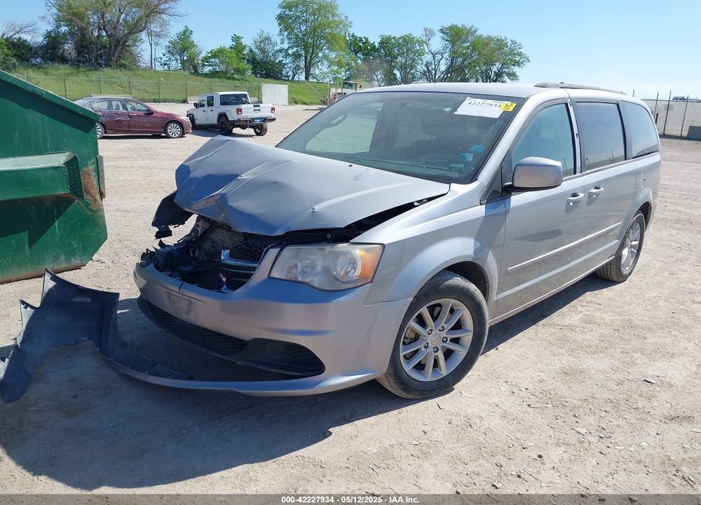 2014 DODGE GRAND CARAVAN SXT VIN: 2C4RDGCG6ER392508