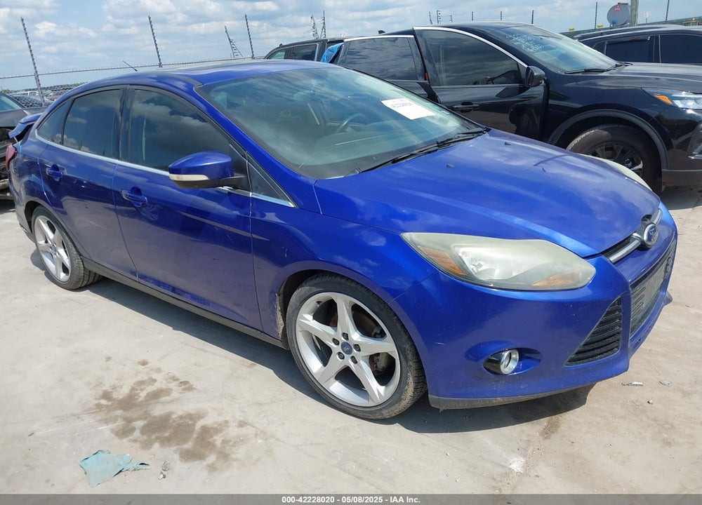 2013 FORD FOCUS TITANIUM VIN: 1FADP3J24DL280689