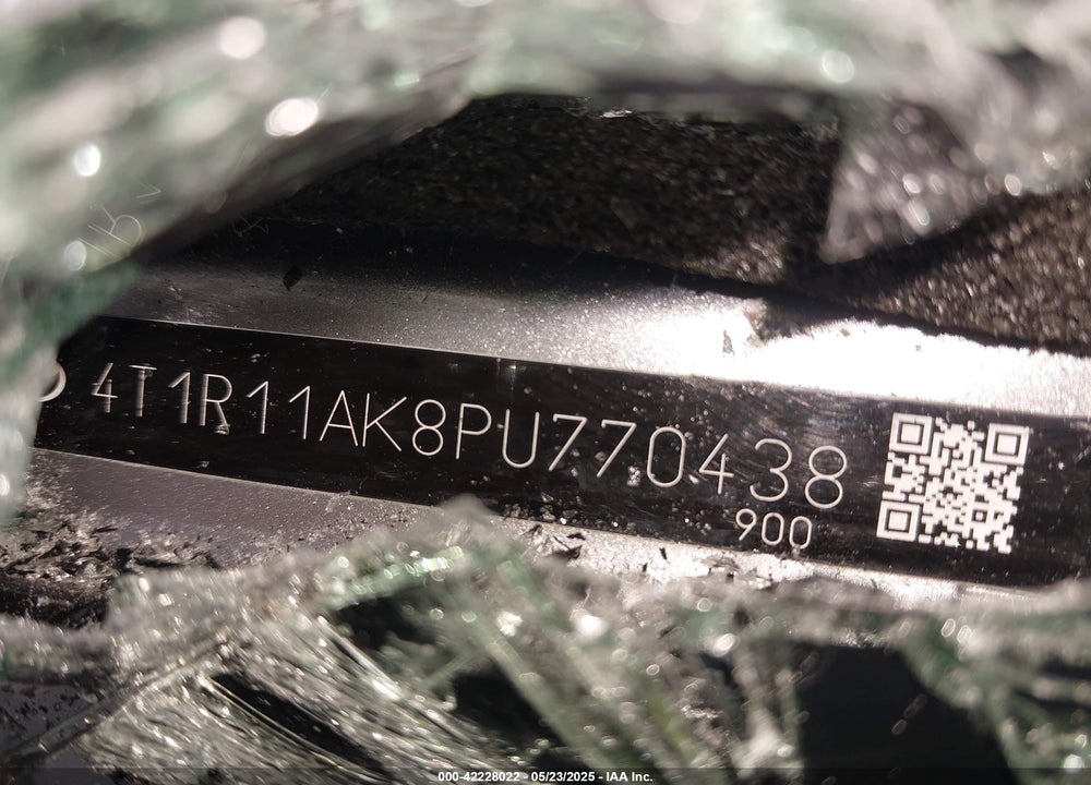 2023 TOYOTA CAMRY VIN: 4T1R11AK8PU770438