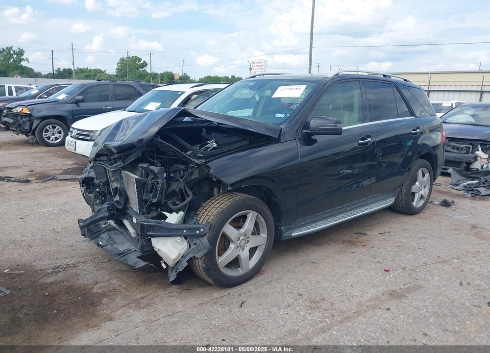 2015 MERCEDES-BENZ M-CLASS VIN: 4JGDA5GB0FA534584