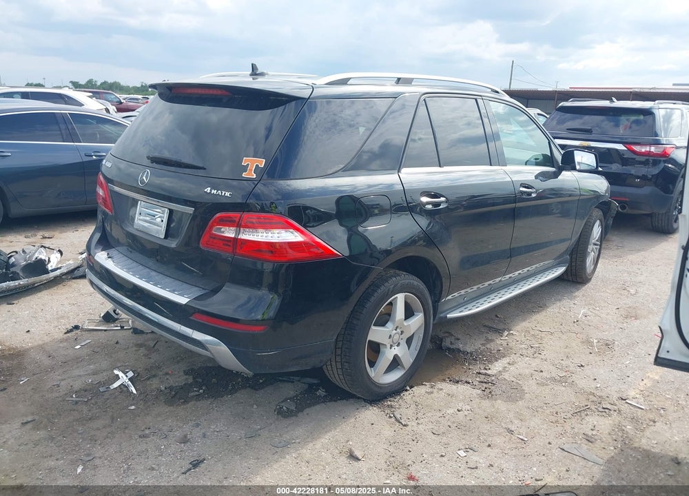2015 MERCEDES-BENZ M-CLASS VIN: 4JGDA5GB0FA534584