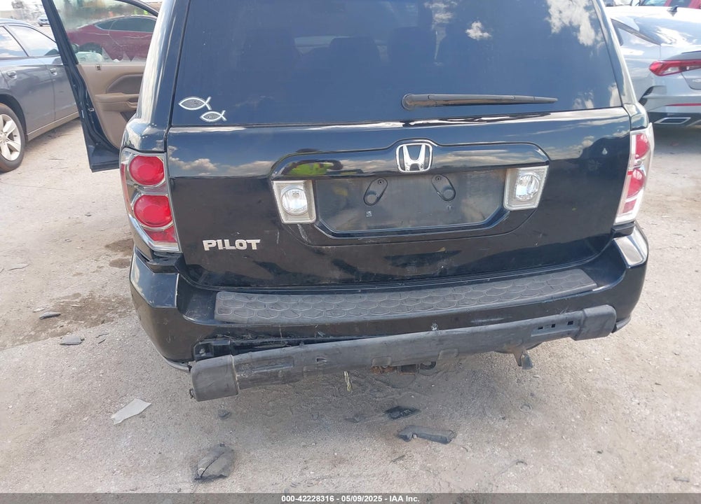 2007 HONDA PILOT EX-L VIN: 5FNYF28587B039847