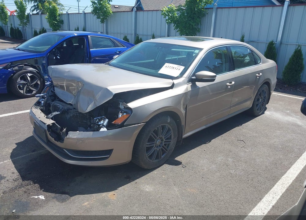 2015 VOLKSWAGEN PASSAT 2.0L TDI SE VIN: 1VWBV7A39FC067485