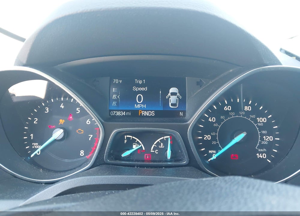 2017 FORD ESCAPE VIN: 1FMCU0GD5HUF05607