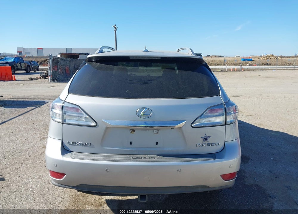 2010 LEXUS RX 350 VIN: 2T2ZK1BA8AC027723