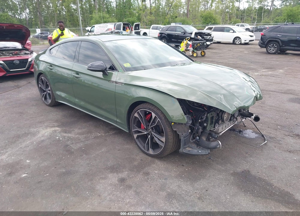 2022 AUDI S5 SPORTBACK PREMIUM PLUS TFSI QUATTRO TIPTRONIC VIN: WAUC4CF53NA015466