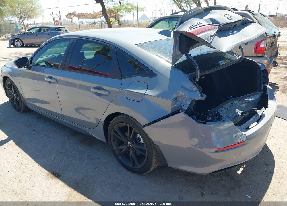 2025 HONDA CIVIC SI BASE W/HIGH PERFORMANCE SUMMER TIRES/ VIN: 2HGFE1E51SH476490