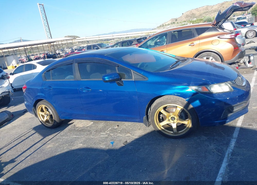 2014 HONDA CIVIC LX VIN: 19XFB2F57EE260672