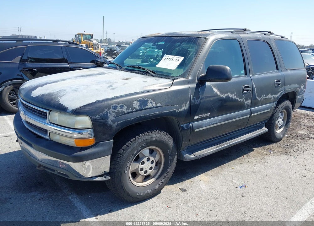 2000 CHEVROLET TAHOE ALL NEW LS VIN: 1GNEC13T5YJ158744