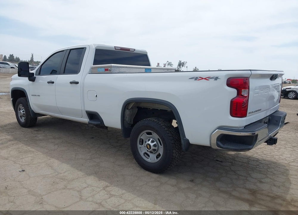 2021 CHEVROLET SILVERADO 2500HD 4WD DOUBLE CAB LONG BED WT VIN: 1GC5YLE75MF221487
