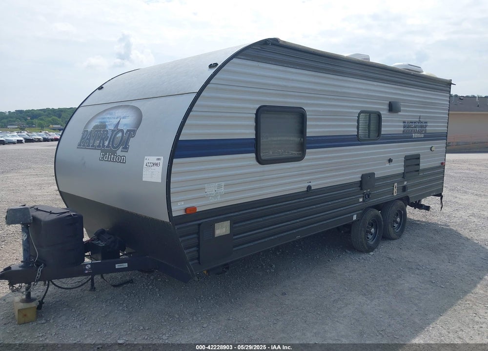2020 FOREST RIVER 18MT - PATRIOT VIN: 4X4TCKT27LK060891