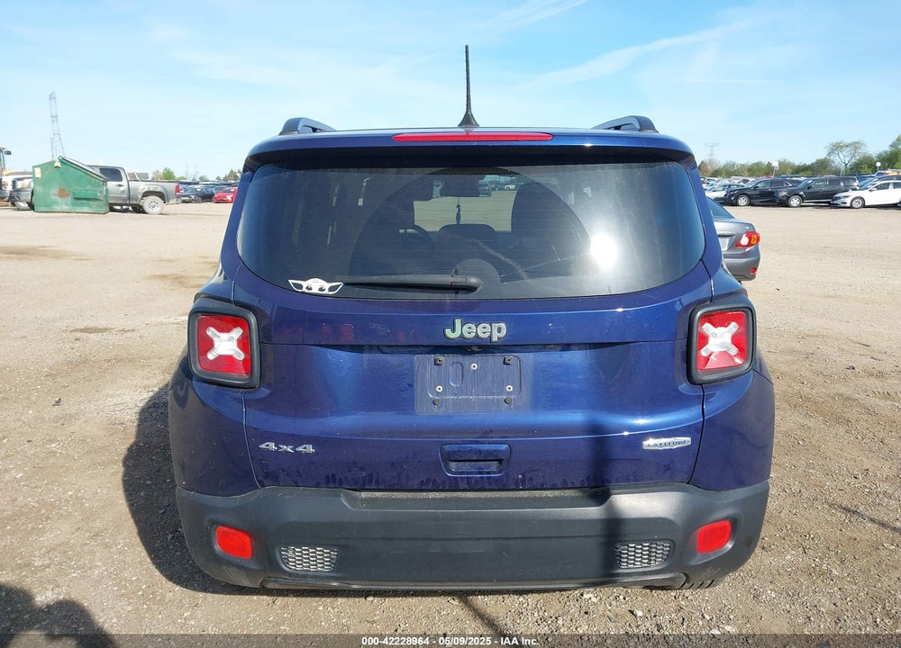 2018 JEEP RENEGADE LATITUDE 4X4 VIN: ZACCJBBB8JPH95699