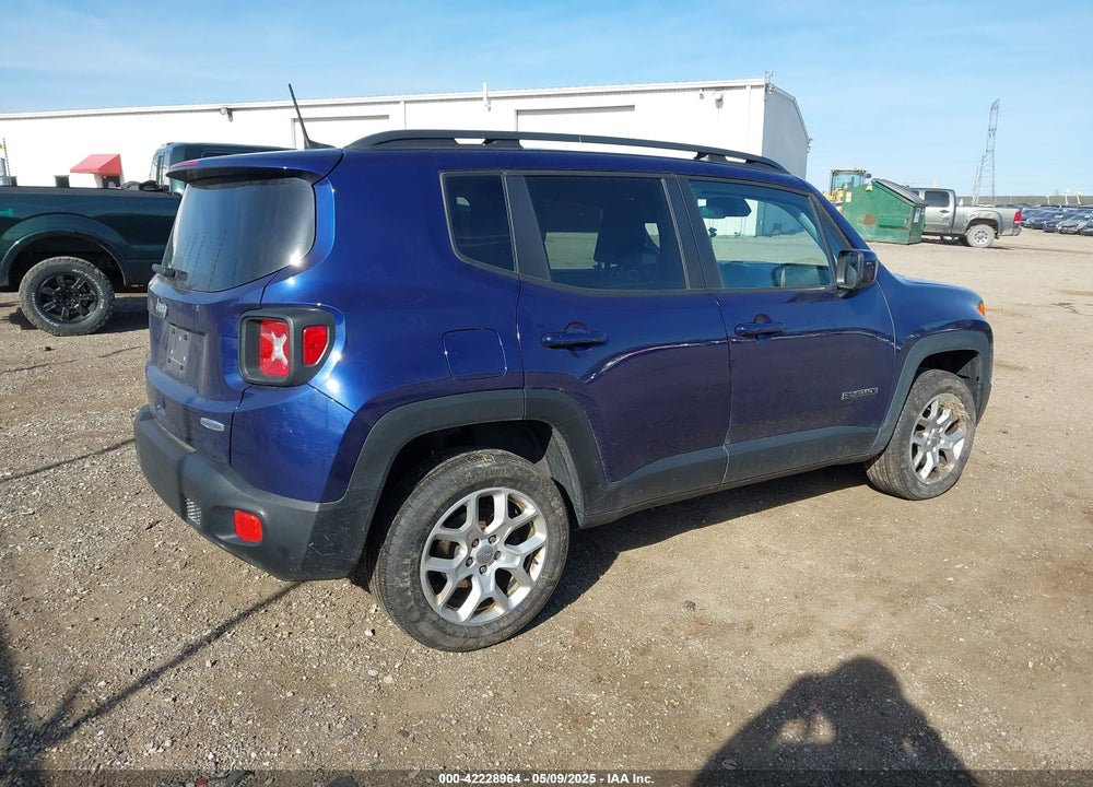 2018 JEEP RENEGADE LATITUDE 4X4 VIN: ZACCJBBB8JPH95699