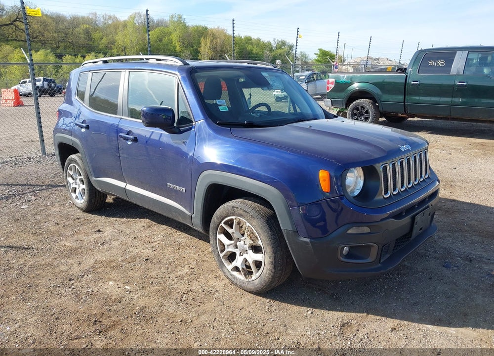 2018 JEEP RENEGADE LATITUDE 4X4 VIN: ZACCJBBB8JPH95699