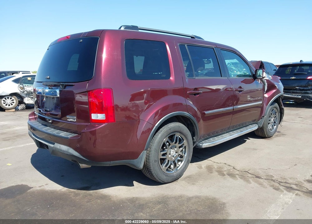 2012 HONDA PILOT VIN: 5FNYF4H90CB013705