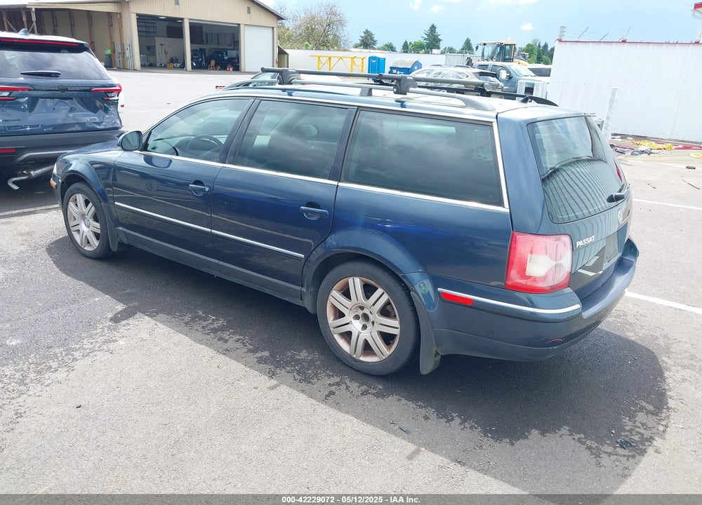 2005 VOLKSWAGEN PASSAT GLS TDI VIN: WVWCE63B85E128060