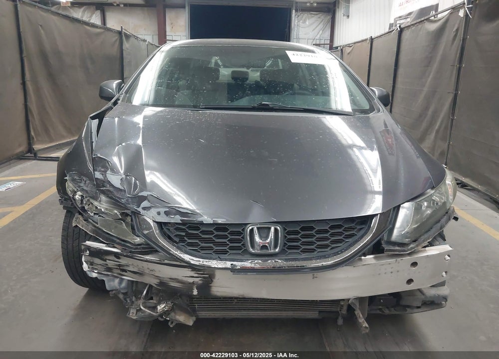 2013 HONDA CIVIC LX VIN: 19XFB2F50DE026307