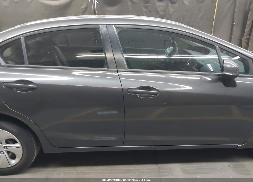 2013 HONDA CIVIC LX VIN: 19XFB2F50DE026307