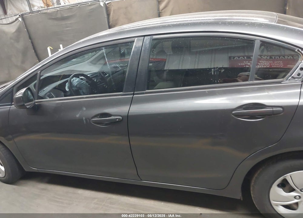 2013 HONDA CIVIC LX VIN: 19XFB2F50DE026307