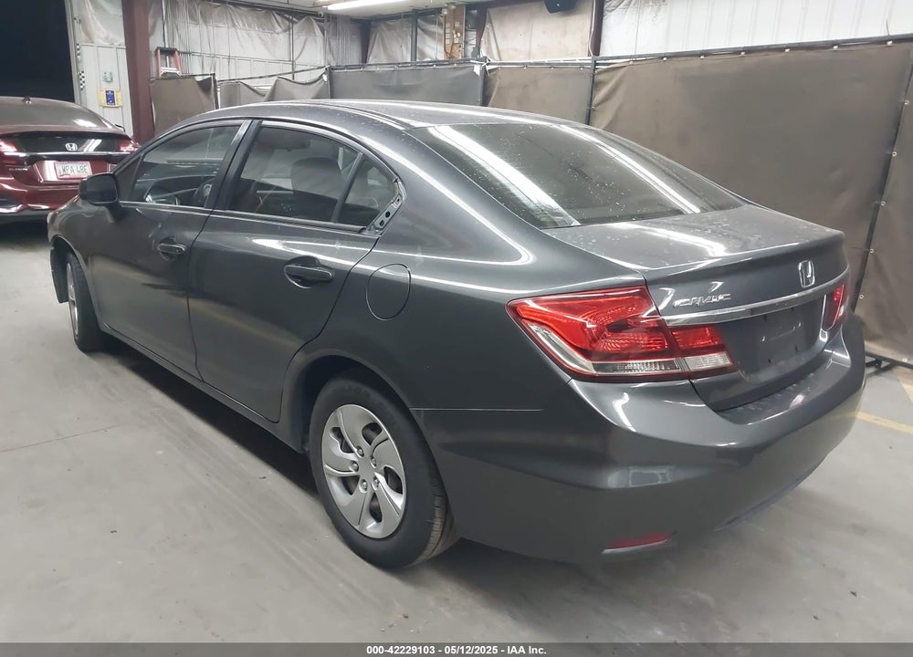 2013 HONDA CIVIC LX VIN: 19XFB2F50DE026307