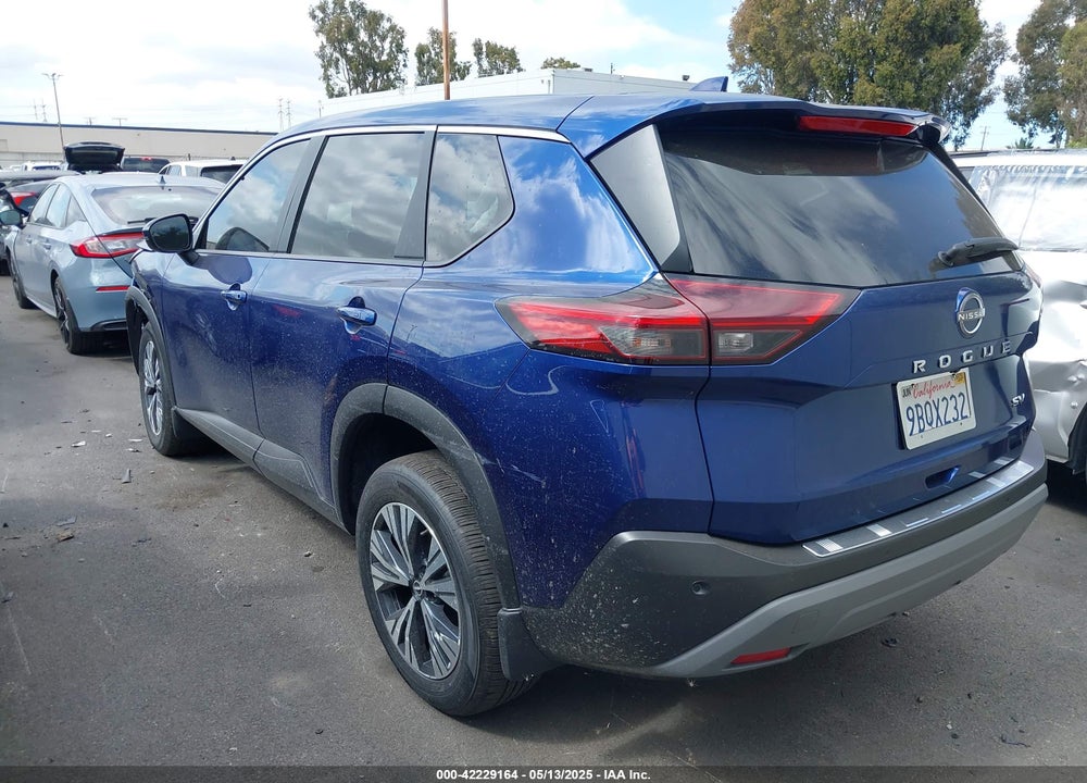 2022 NISSAN ROGUE SV FWD VIN: 5N1BT3BA1NC706452