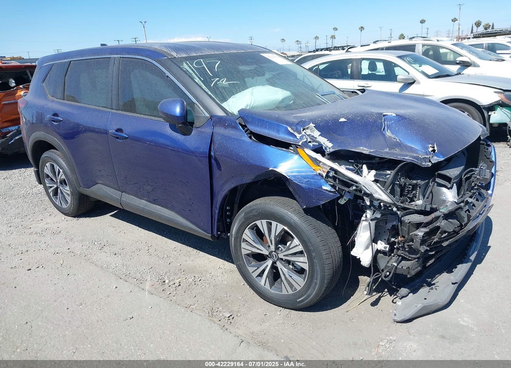 2022 NISSAN ROGUE SV FWD VIN: 5N1BT3BA1NC706452