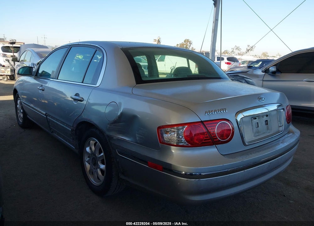 2004 KIA AMANTI VIN: KNALD124X45033763