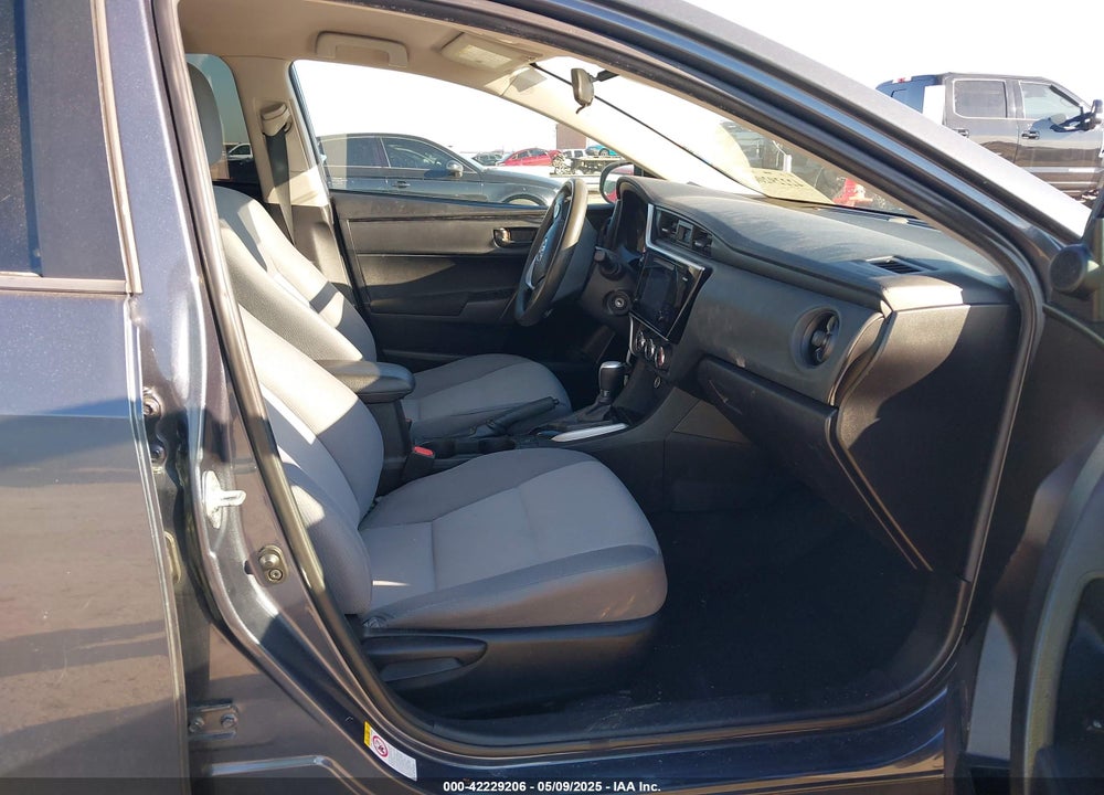 2017 TOYOTA COROLLA VIN: 5YFBURHE5HP614688