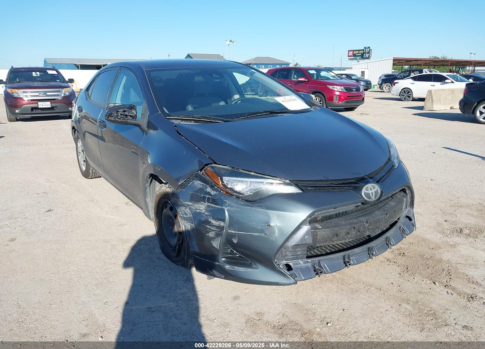 2017 TOYOTA COROLLA VIN: 5YFBURHE5HP614688