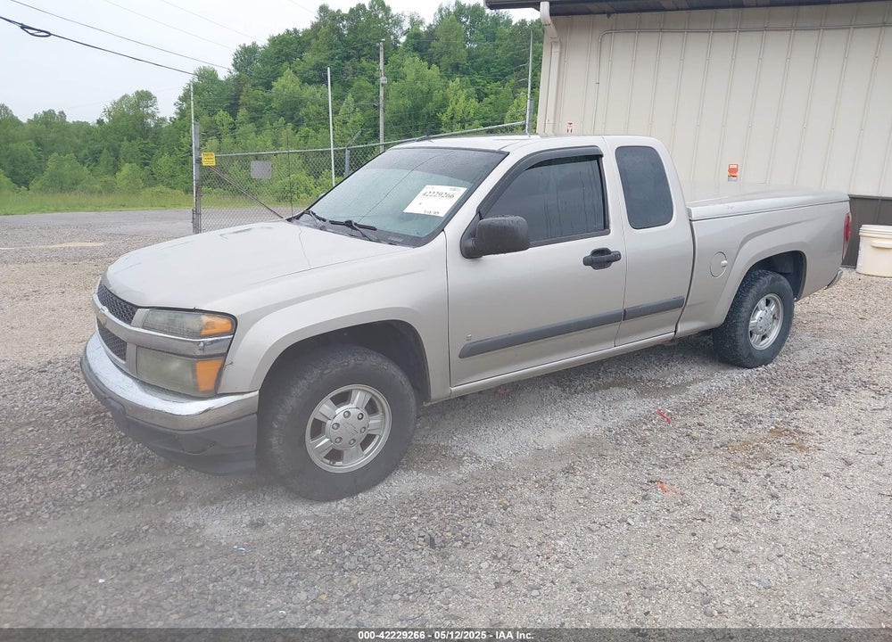 2008 CHEVROLET COLORADO VIN: 1GCCS39E788202192